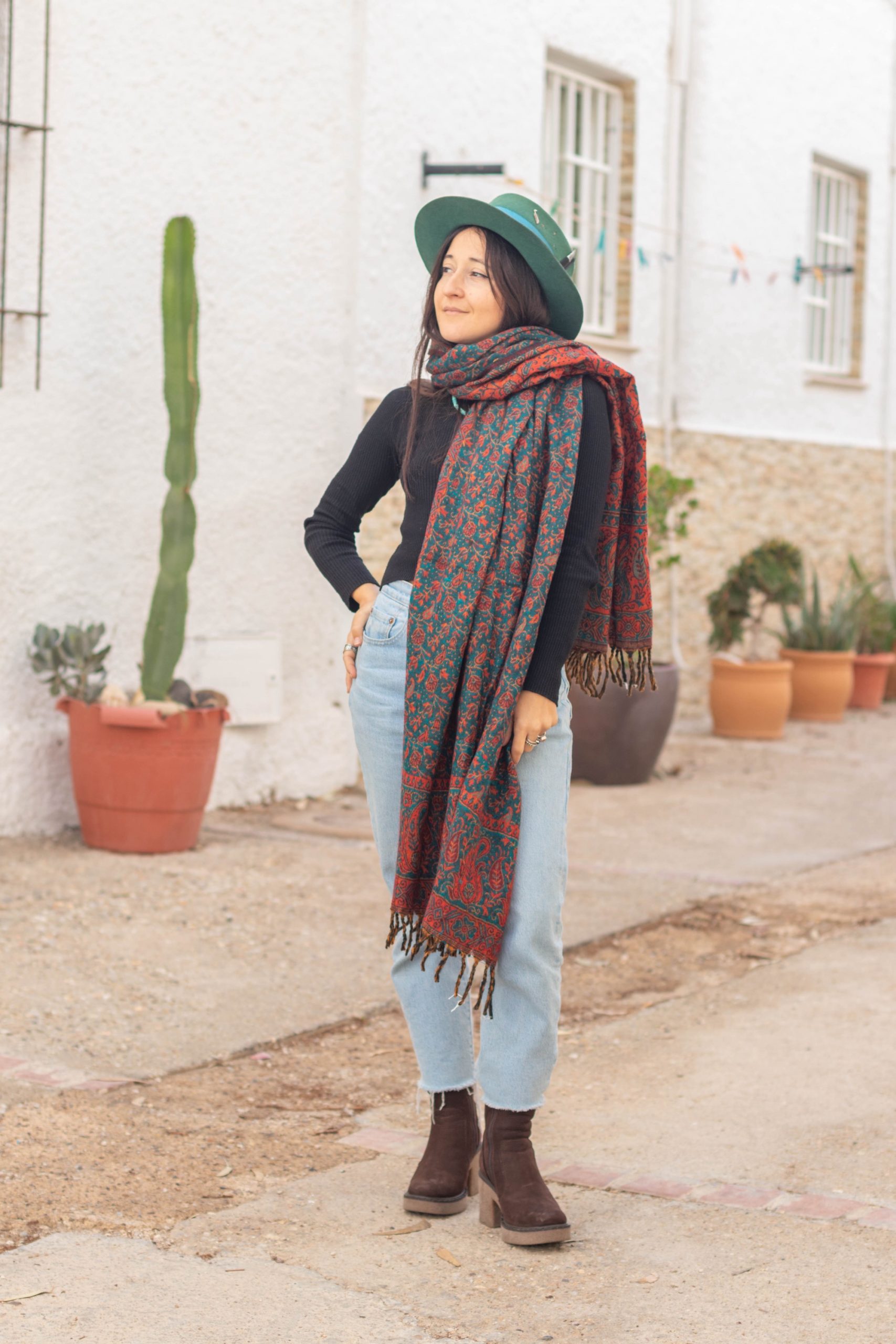 Pañuelo Reversible Azul/Rojo