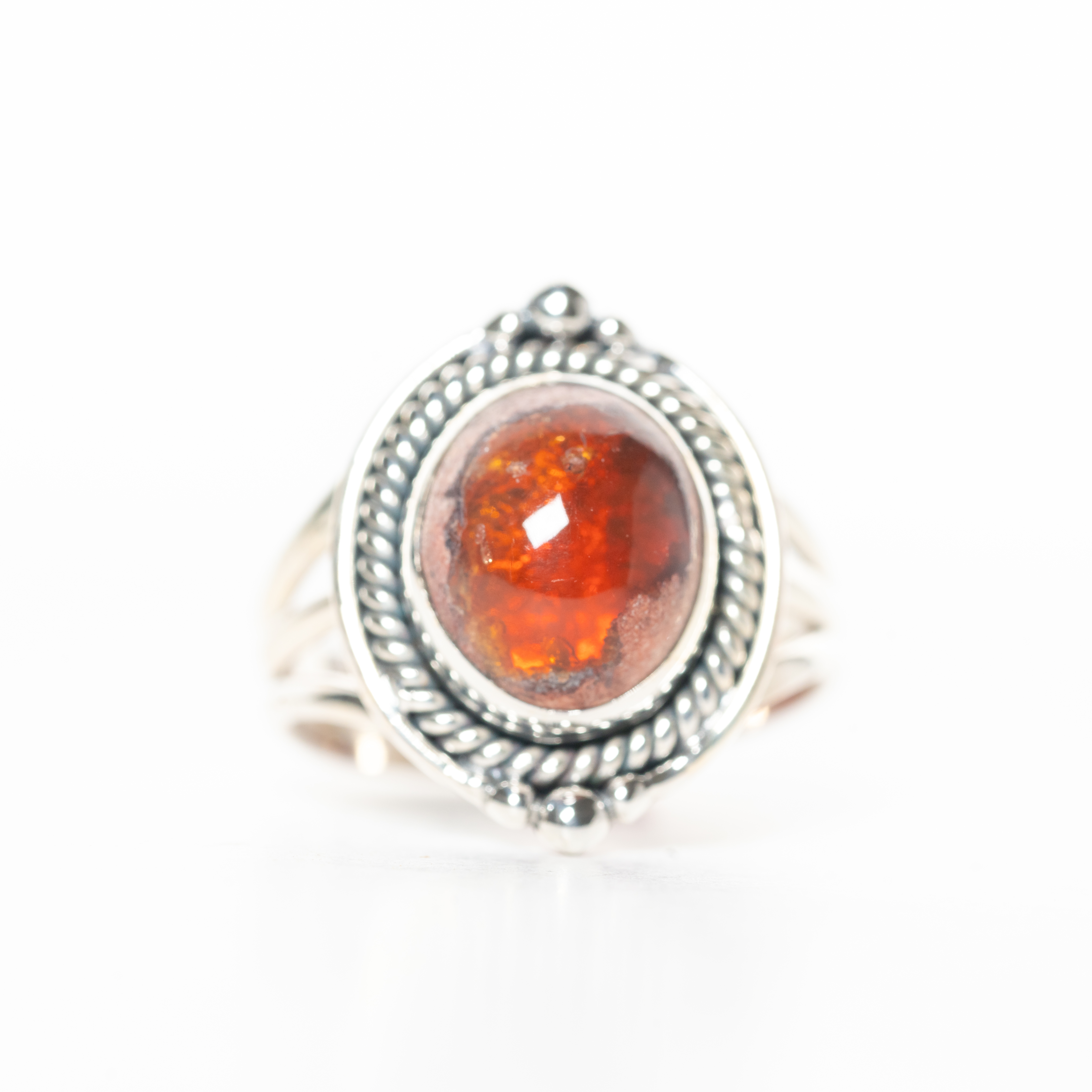 Anillo VELVET Ópalo de Fuego T15,5