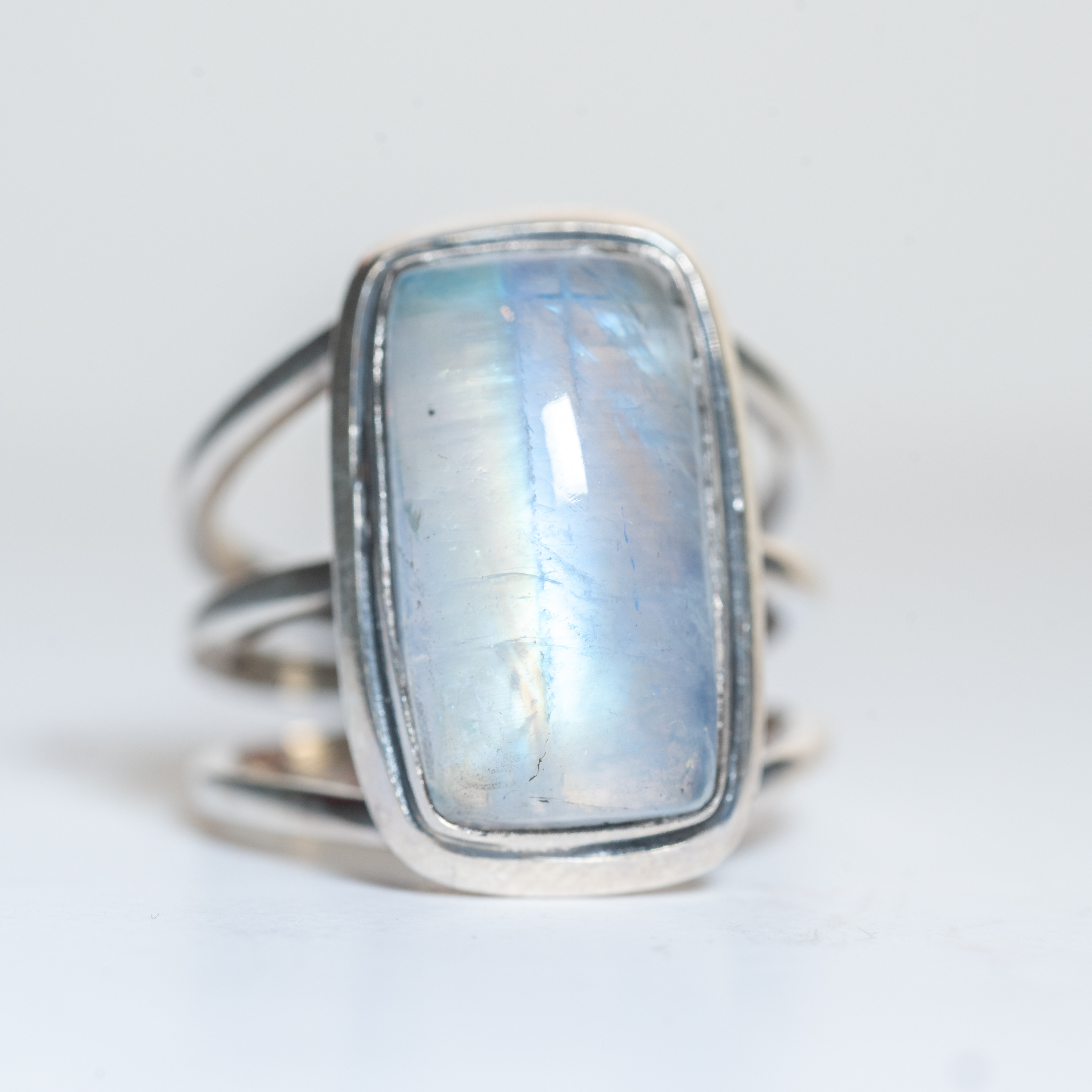 Anillo INTUICIÓN Piedra Luna T13