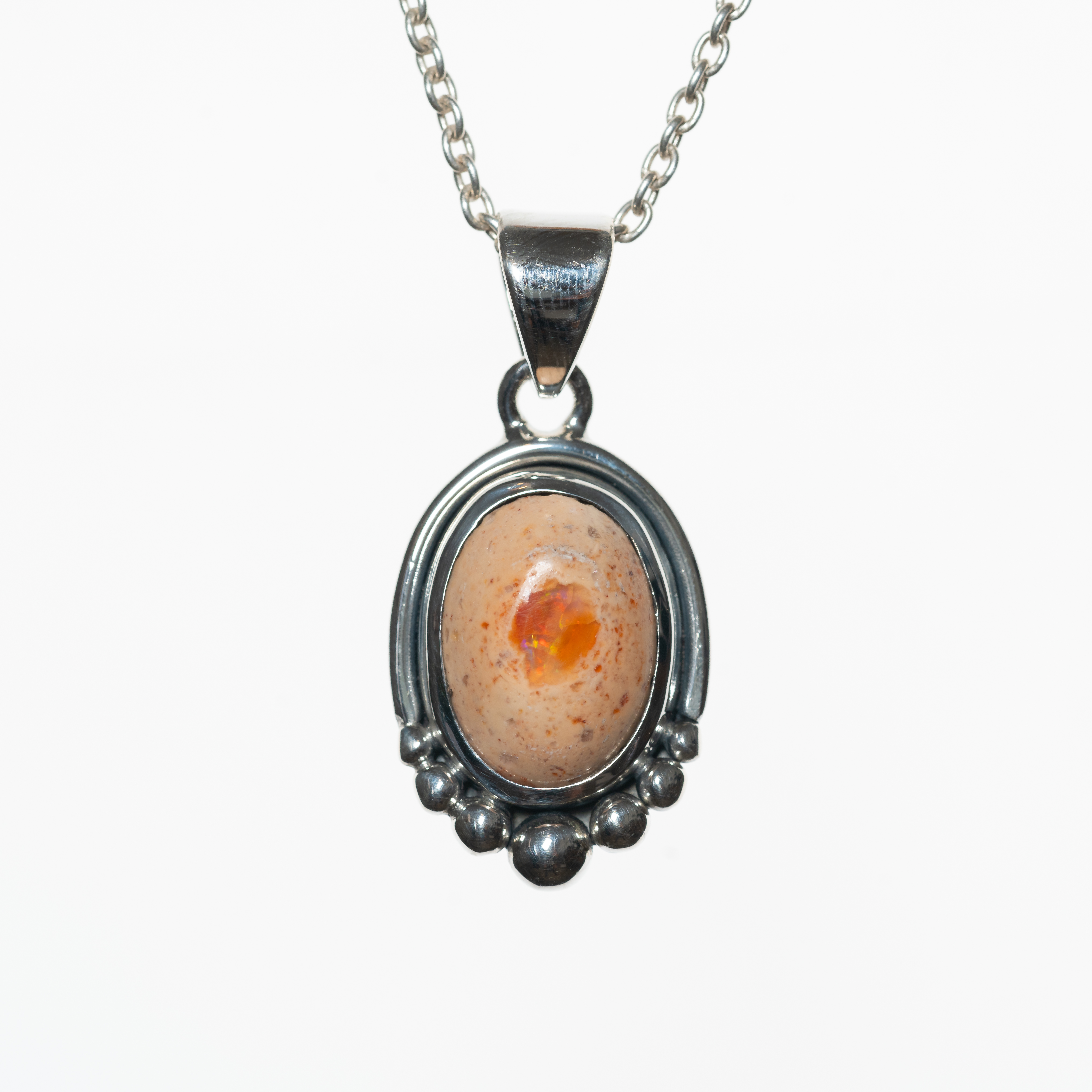 Colgante FLORECER Ópalo de Fuego