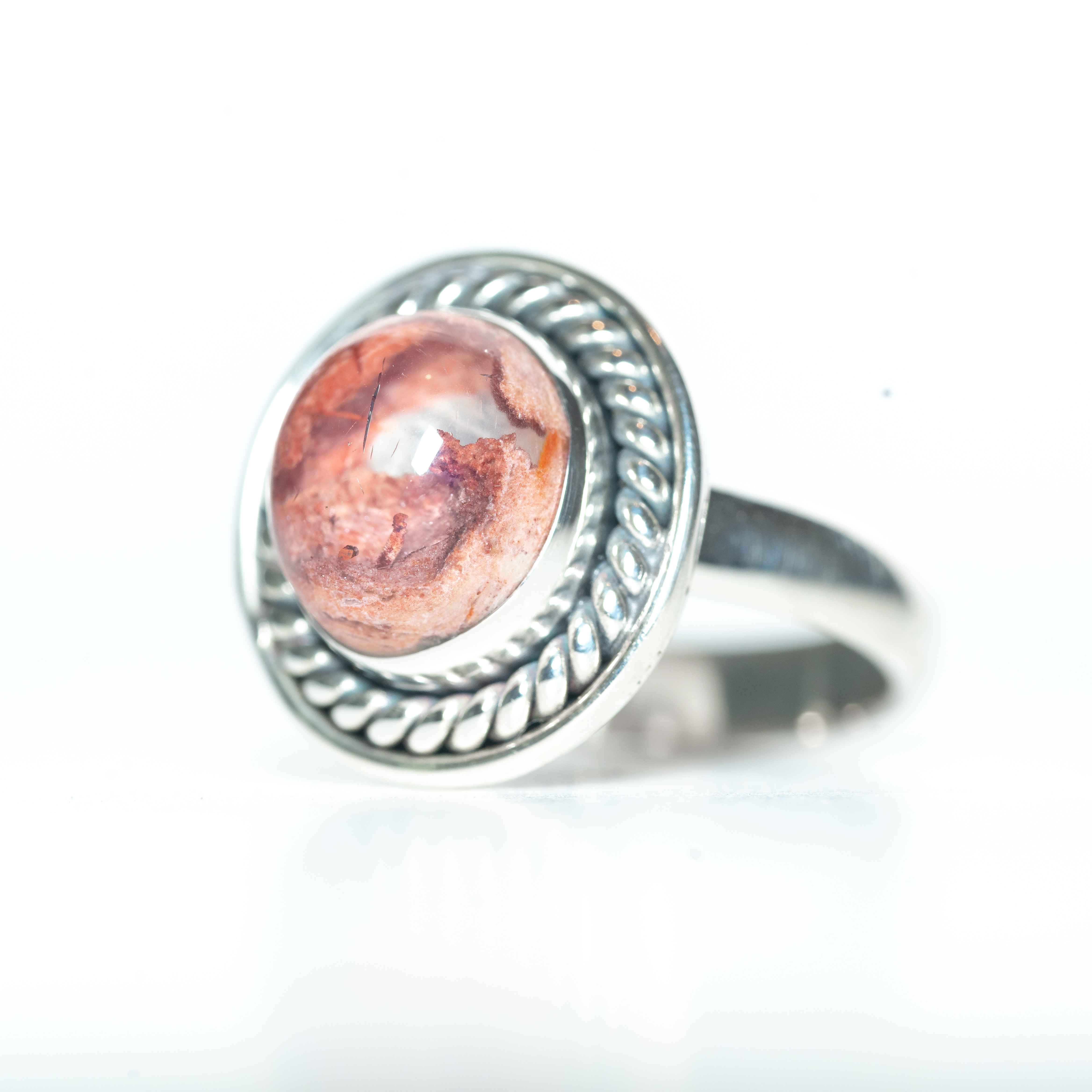 Anillo SER LIBRE Ópalo de Fuego T13