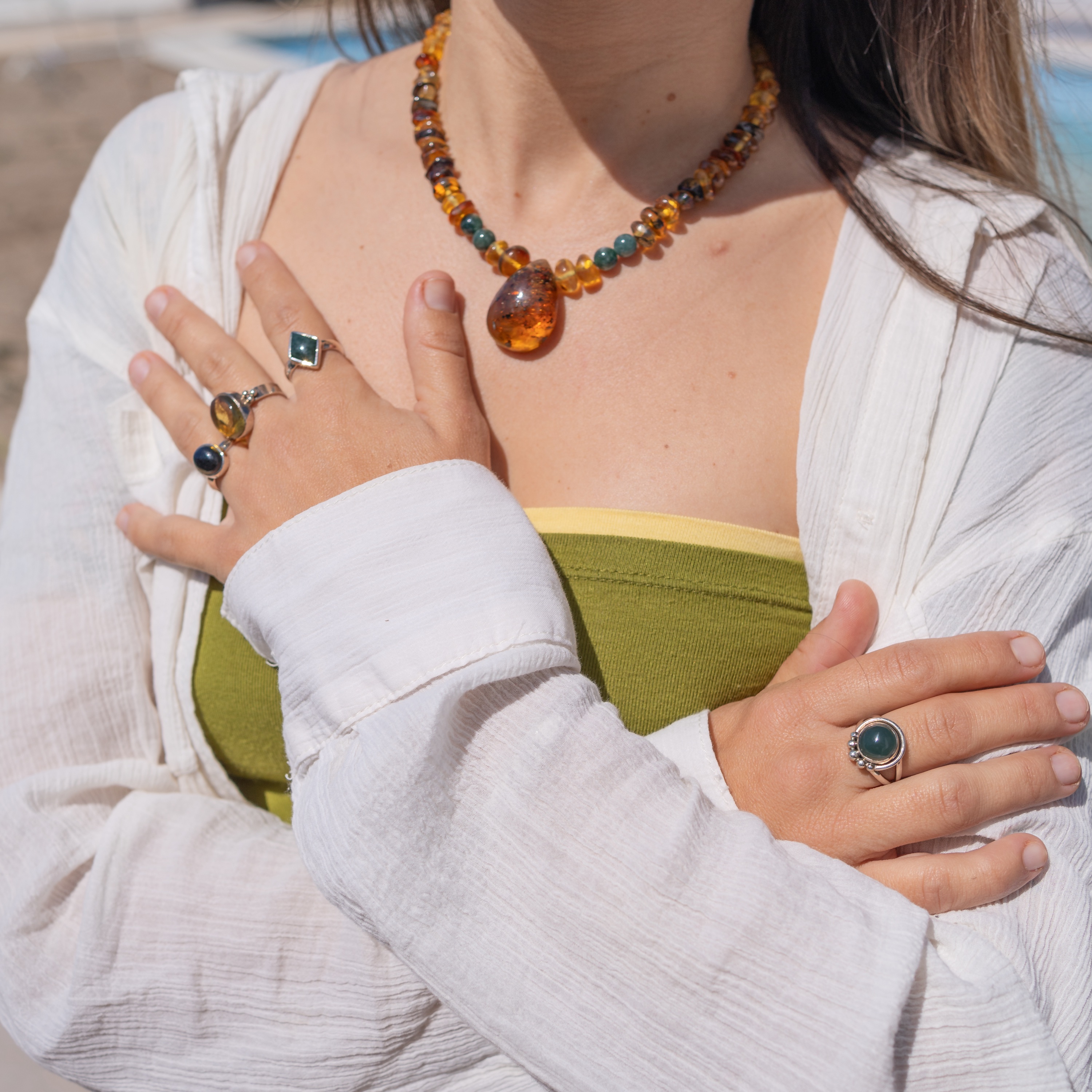 Golden Forest | Jade y Ámbar